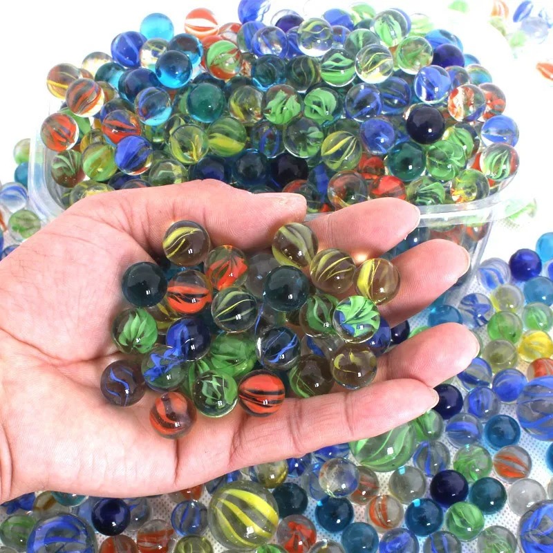 50Pcs 14mm Colorful Glass Marb - Aquarium Fish Gallery 评论和价格