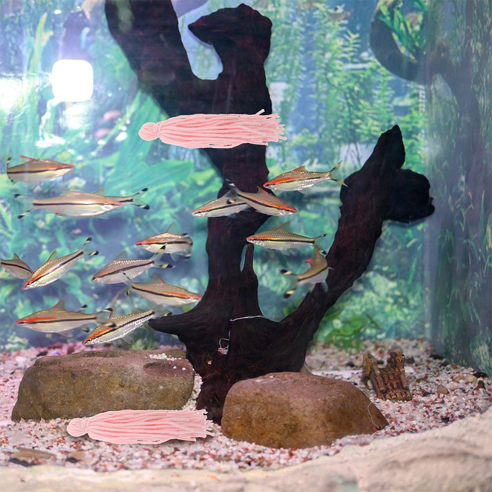 8Pcs Fish Tank Spawning Mops F - Aquarium Fish Hiding Spot 评论和价格