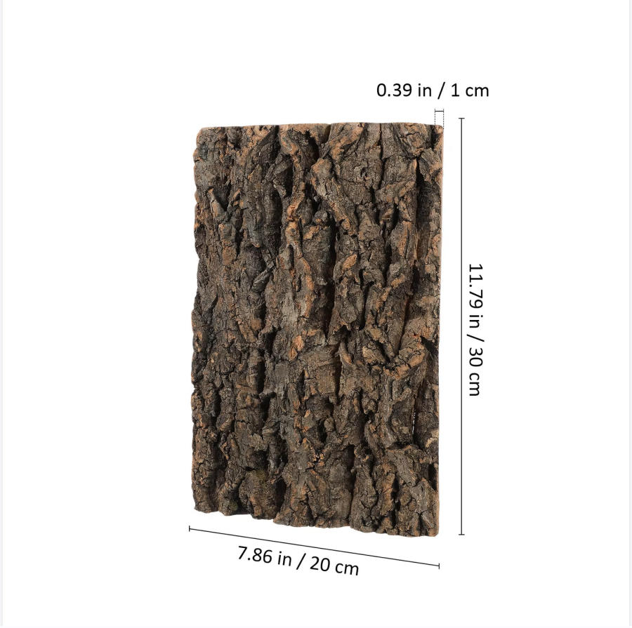 1pc Cork Bark Reptile Climbing - Aquarium Fish Dragon 评论和价格