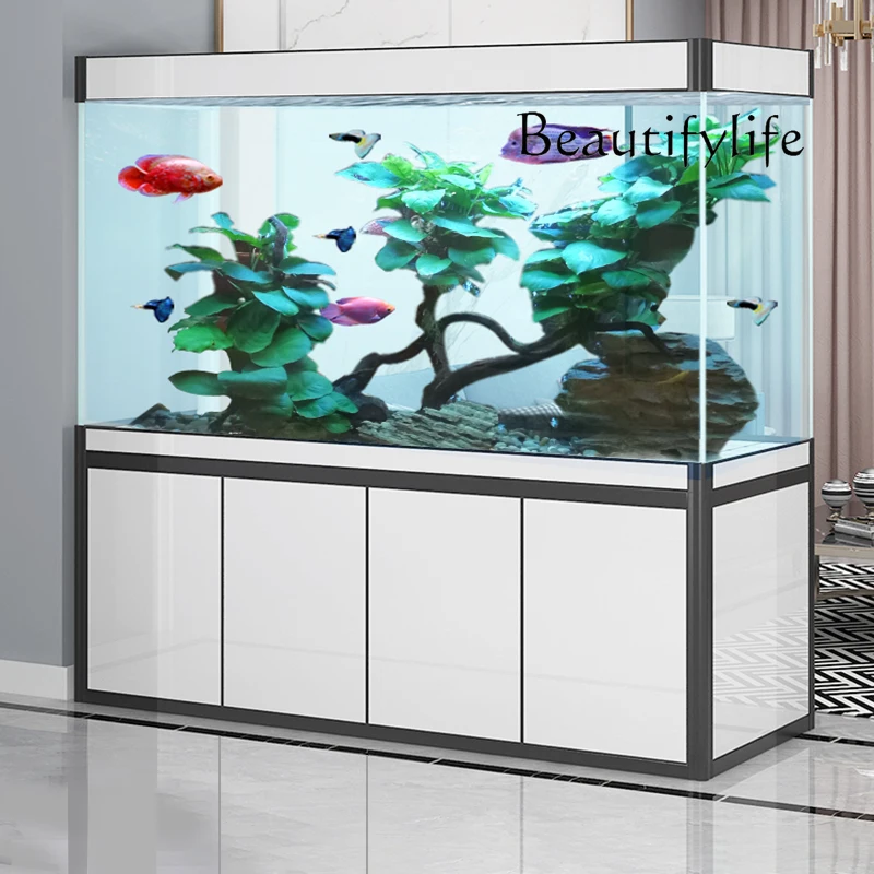 X36 Living Room Floor-to-ceili - Aquarium Fish Dragon 评论和价格