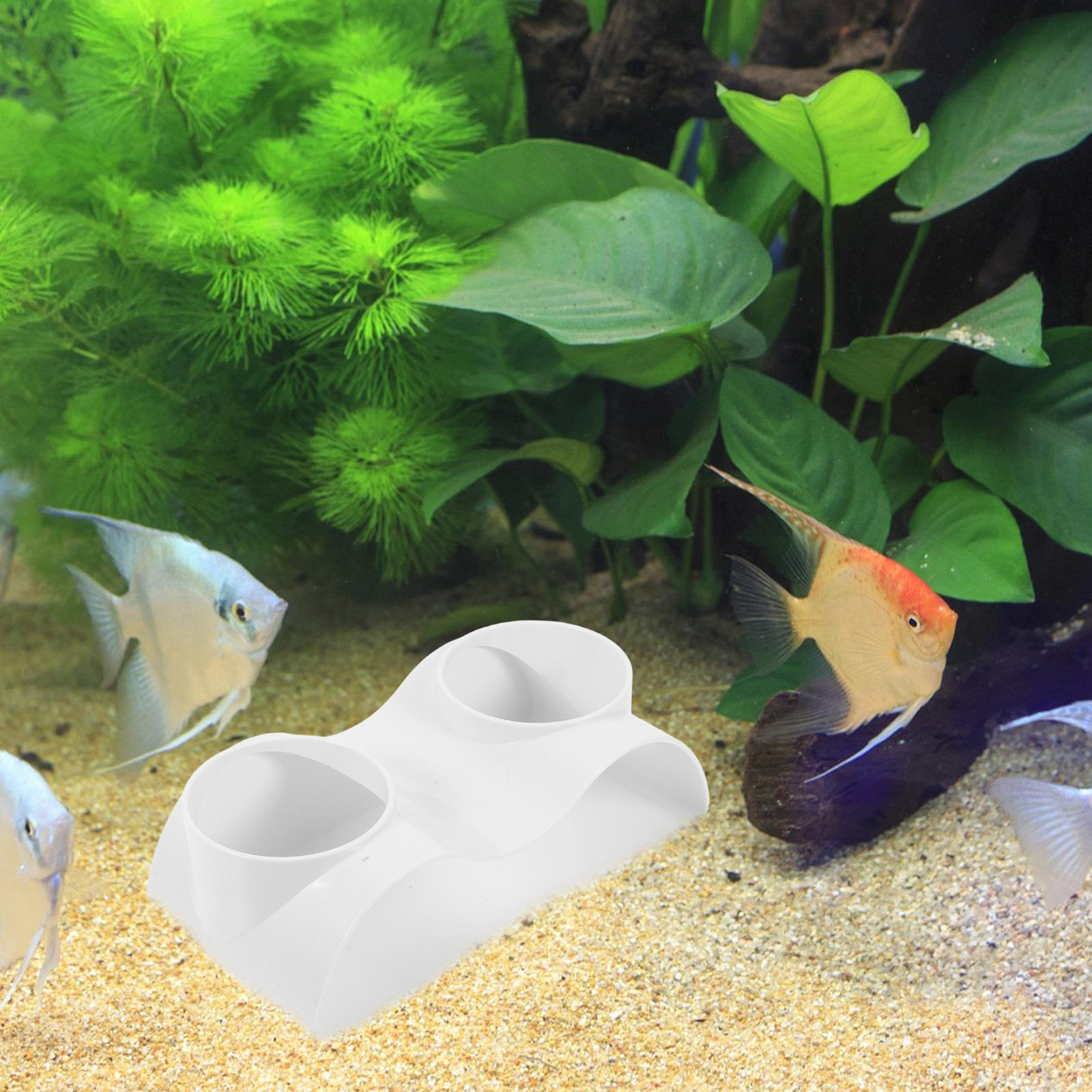 Aquarium Tunnel Cave Decoratio - Aquarium Fish Hiding Spot 评论和价格
