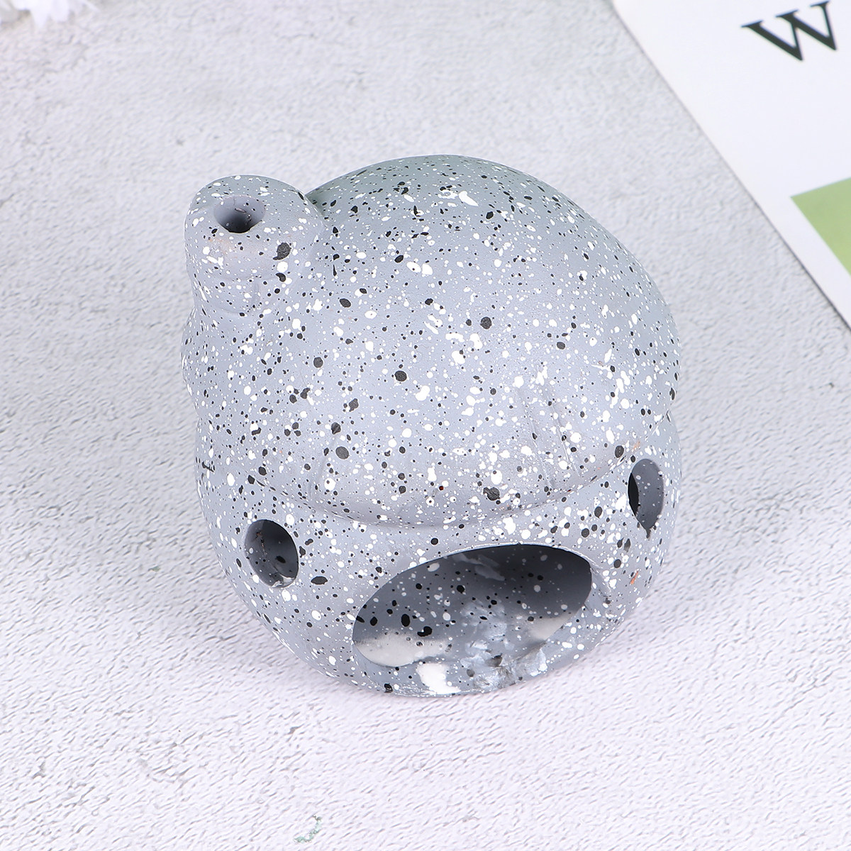 1Pcs Ceramic Mushroom Aquarium - Aquarium Fish Hiding Spot 评论和价格