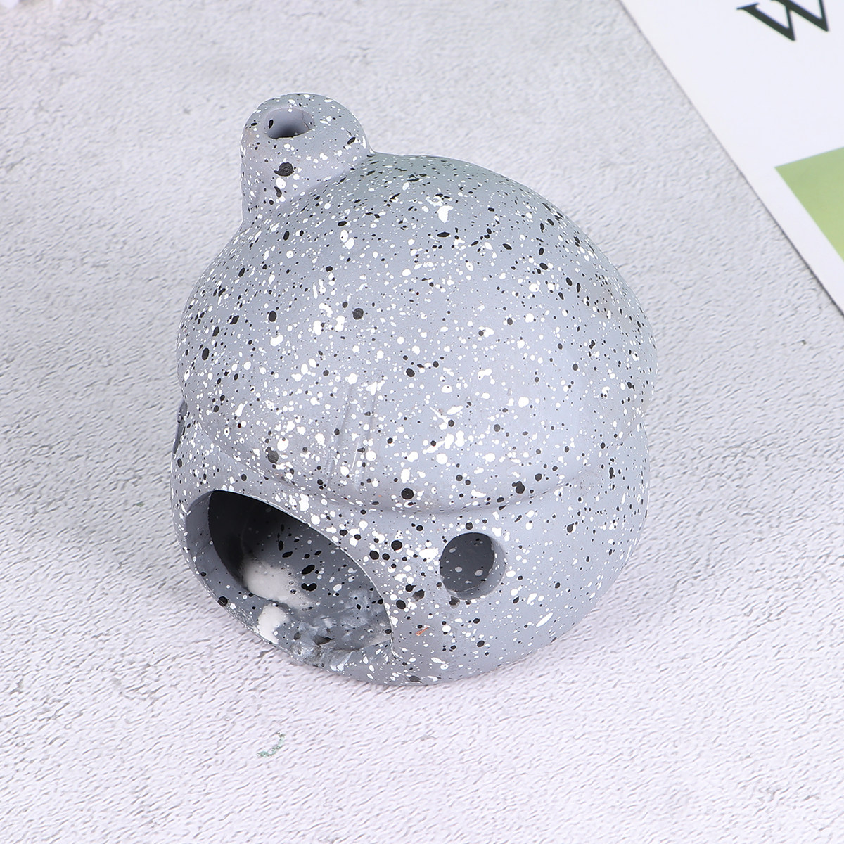 1Pcs Ceramic Mushroom Aquarium - Aquarium Fish Hiding Spot 评论和价格