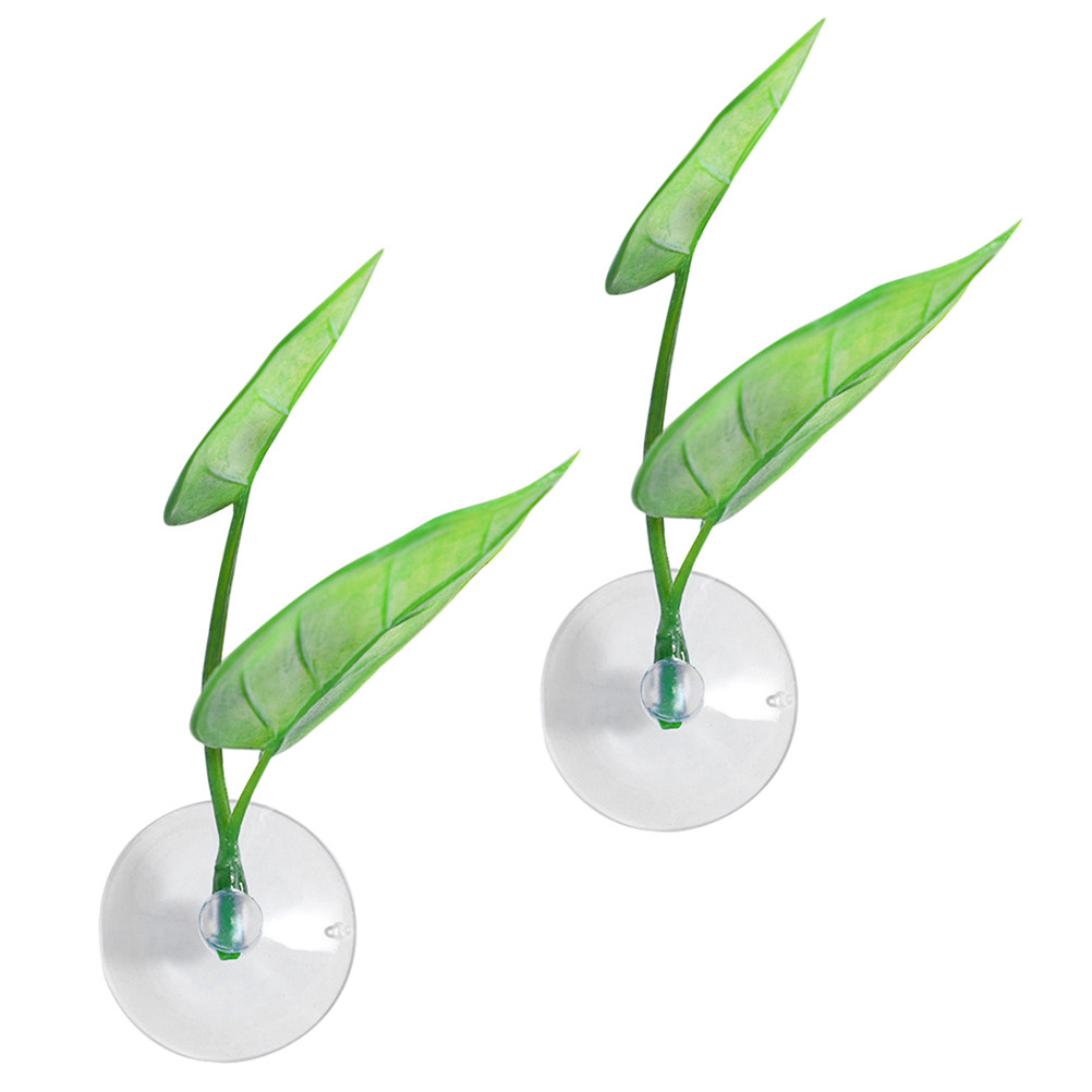 2Pcs Betta Leaf Sleeping Hammo - Aquarium Fish Hiding Spot 评论和价格