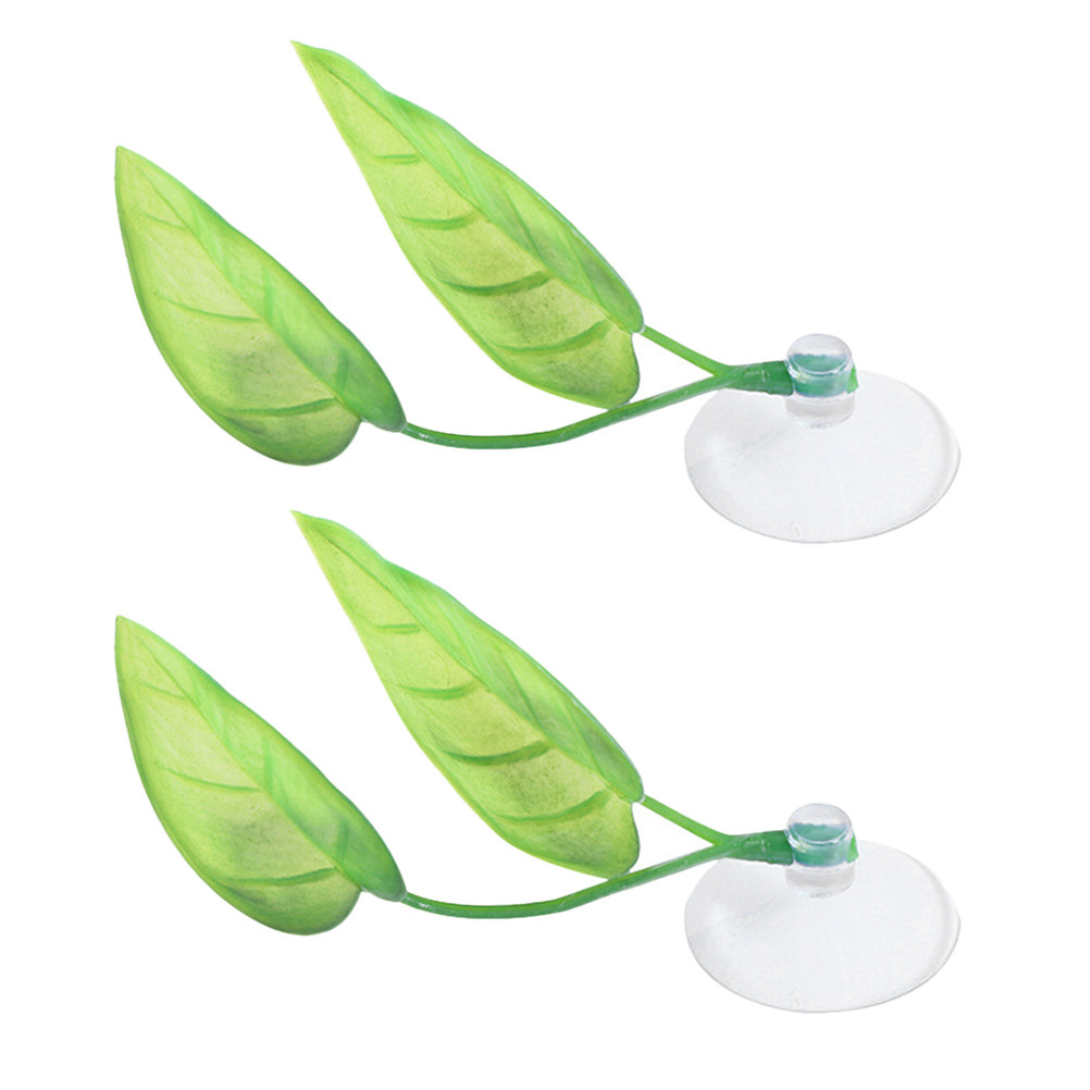 2Pcs Betta Leaf Sleeping Hammo - Aquarium Fish Hiding Spot 评论和价格