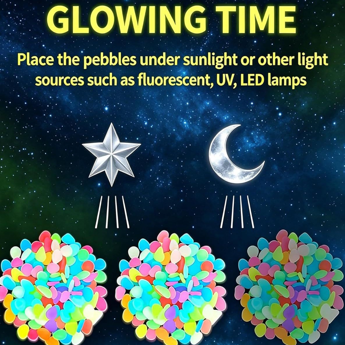 Colorful Glow In The Dark Lumi - Aquarium Fish Pot 评论和价格