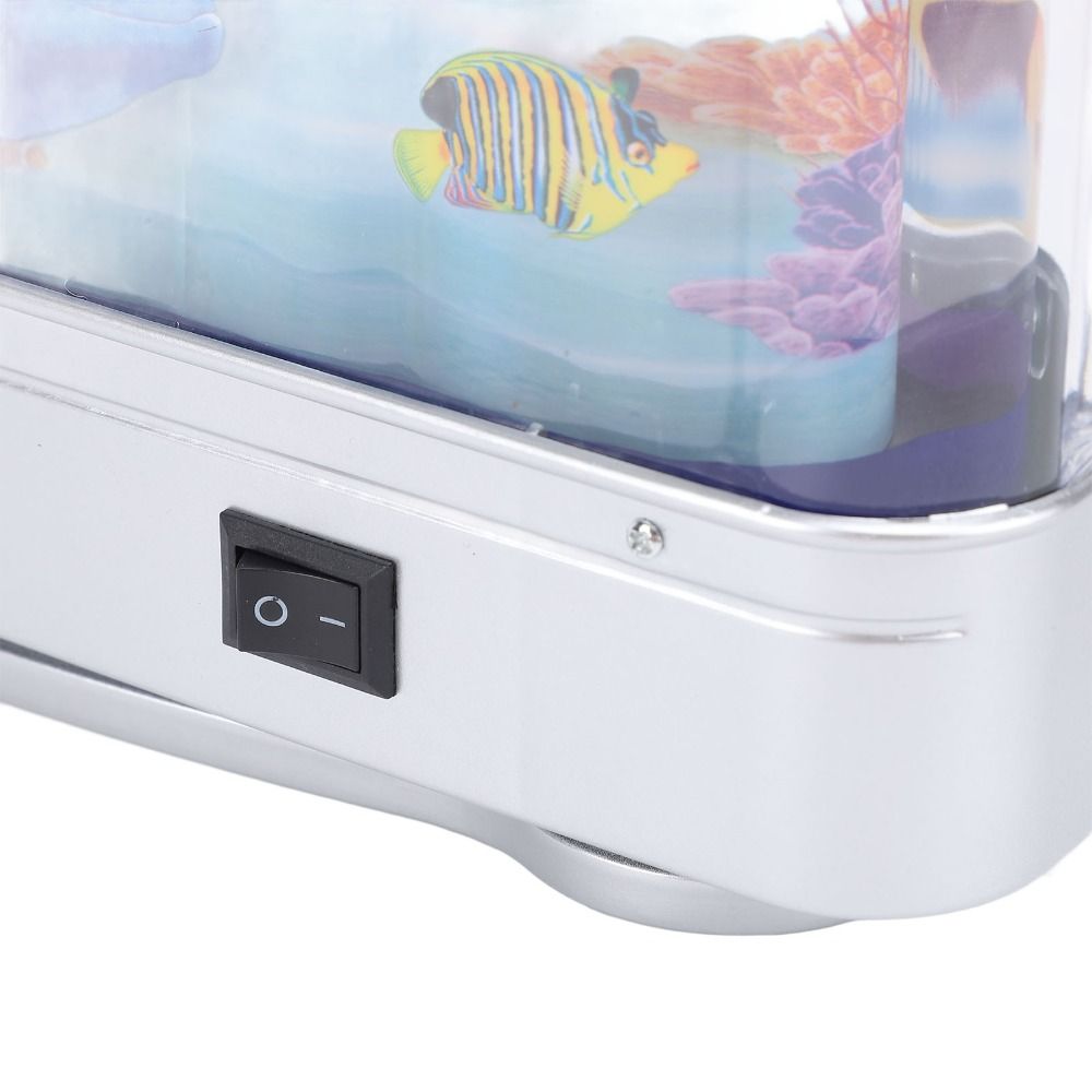 Decorative LED Fake Fish Tank  - Aquarium Fish Exotic 评论和价格