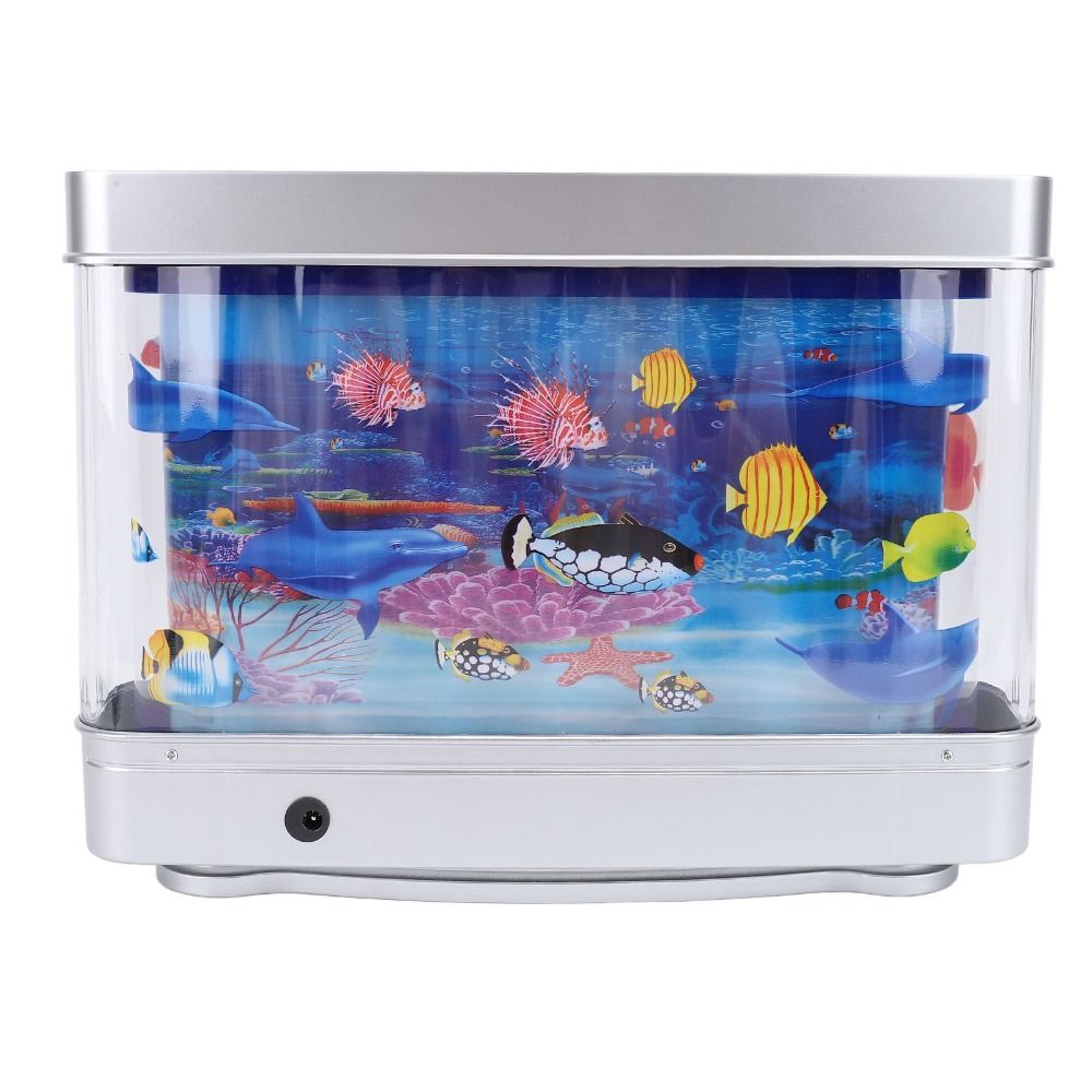 Decorative LED Fake Fish Tank  - Aquarium Fish Exotic 评论和价格