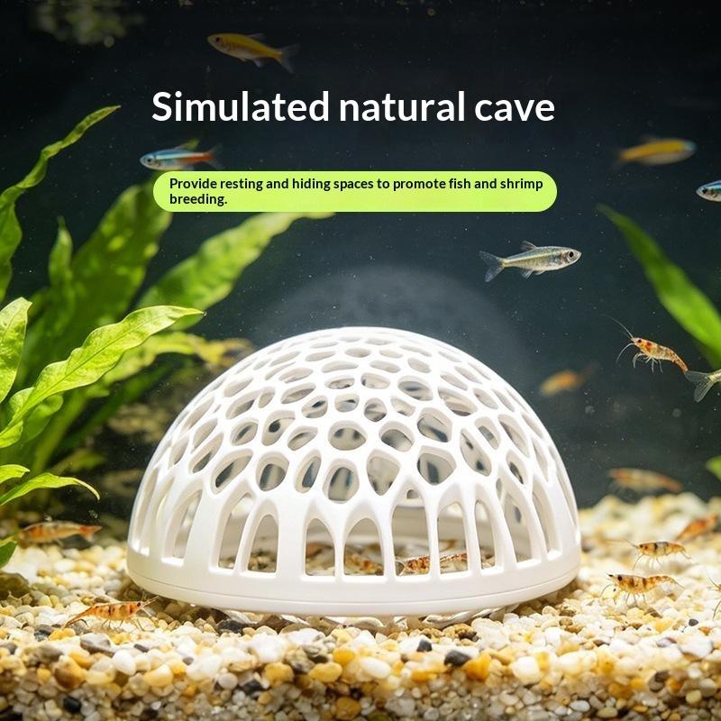 Aquarium shrimp house Cave Min - Aquarium Fish Hiding Spot 评论和价格