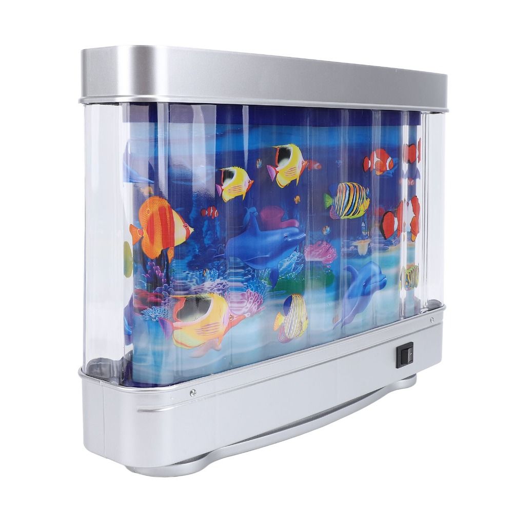​Relaxing​ LED Fake Fish Tank  - Aquarium Fish Exotic 评论和价格