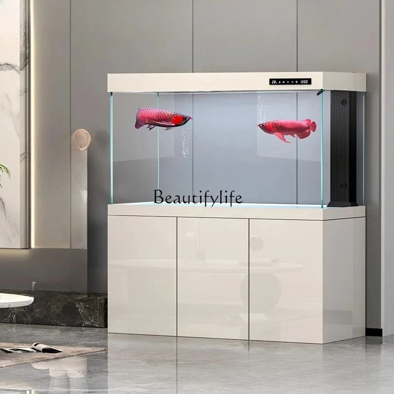 FG11Fish Tank Living Room Hous - Aquarium Fish Dragon 评论和价格