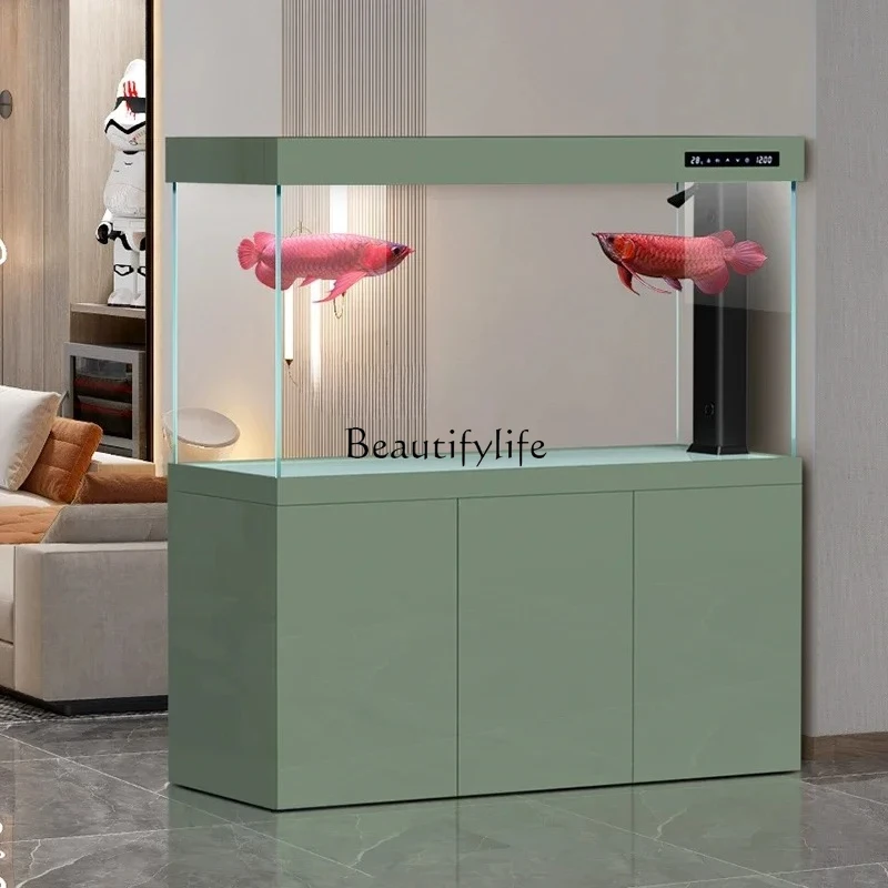 FG11Fish Tank Living Room Hous - Aquarium Fish Dragon 评论和价格